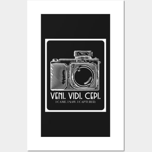 Veni. vidi. cepi. I came, I saw. I captured. Posters and Art